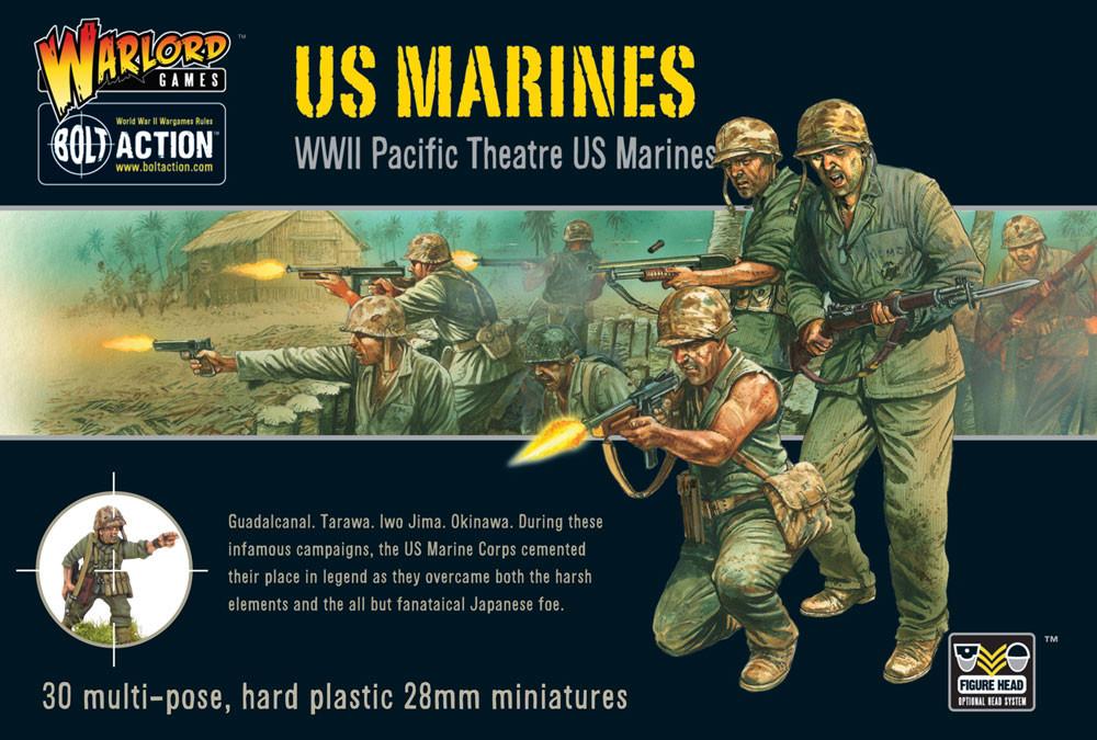 US Marines plastic box set US Marines plastic box set