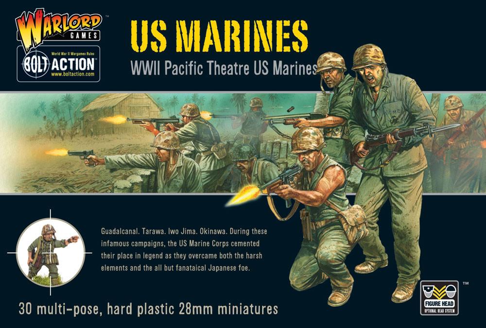 US Marines plastic box set