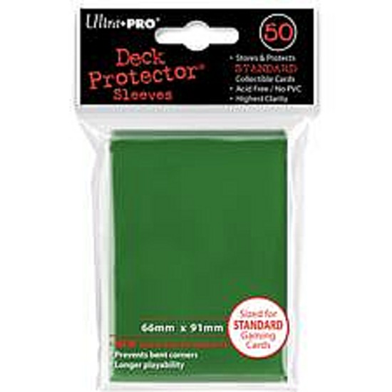 Ultra Pro Gloss Green Sleeves Standard
