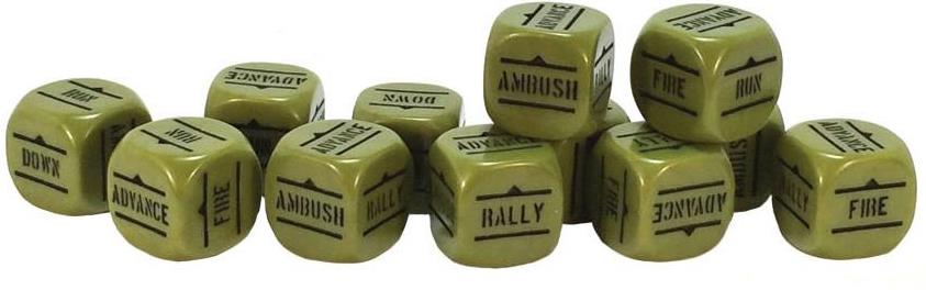 Order Dice pack - Green Order Dice pack - Green