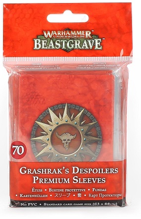 Beastgrave - Grashrak's Despoilers Sleeves Beastgrave - Grashrak's Despoilers Sleeves