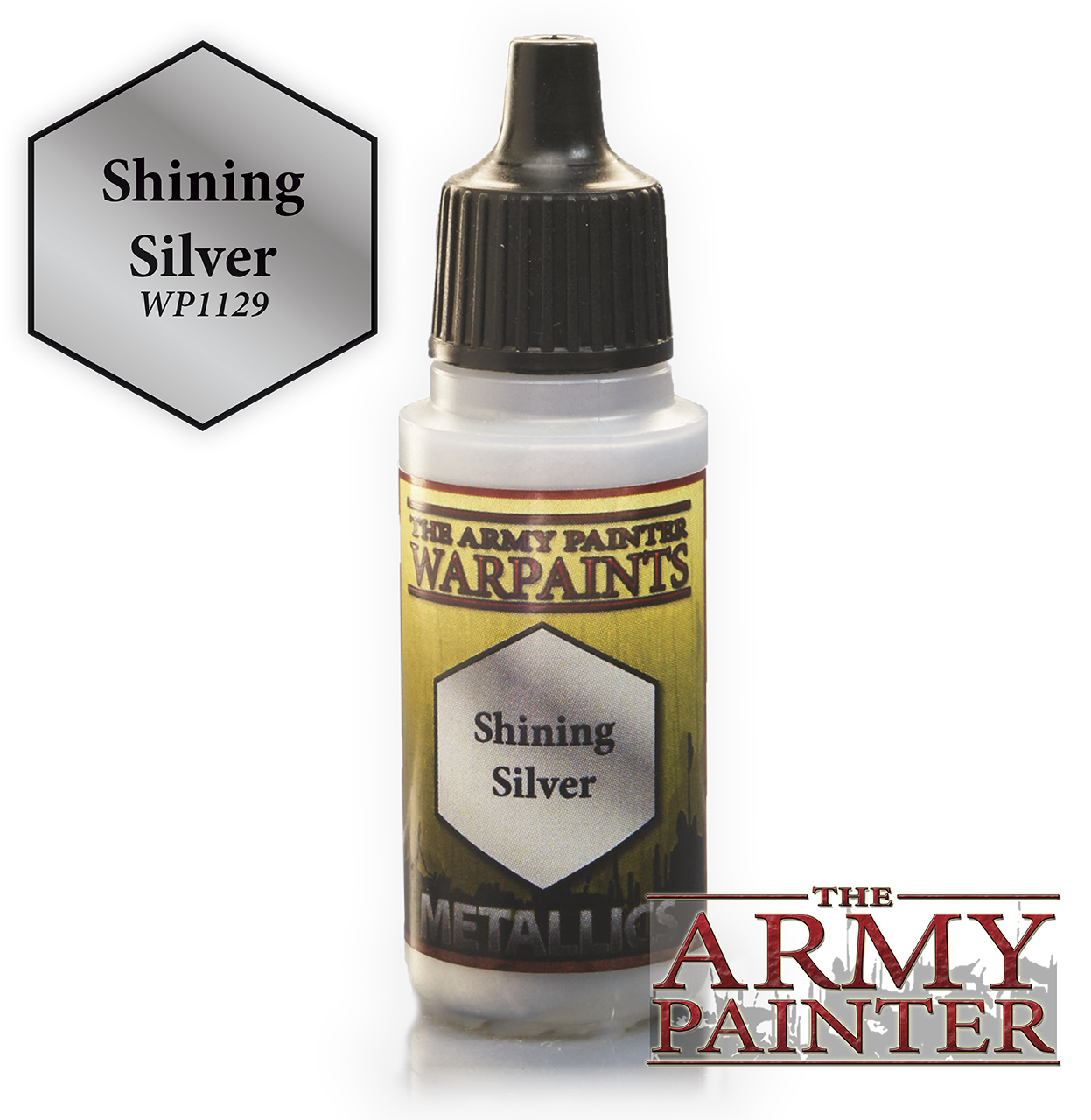Army Painter Warpaints - Shining Silver