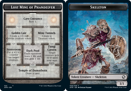Skeleton // Lost Mine of Phandelver Token Skeleton // Lost Mine of Phandelver Token