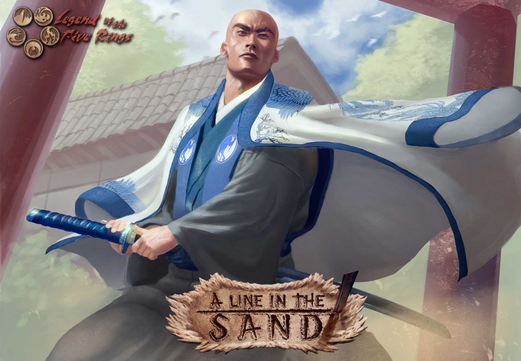 Legend of the five Rings: A Line in the Sand booster pack