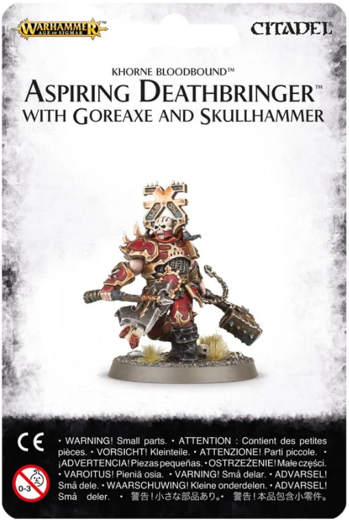 Aspiring Deathbringer with Goreaxe and Skullhammer Aspiring Deathbringer with Goreaxe and Skullhammer