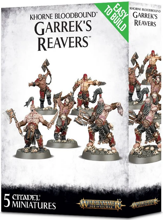 Khorne Bloodbound Garrek's Reavers Khorne Bloodbound Garrek's Reavers