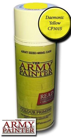 Army Painter Spray - Daemonic Yellow NOT SHIPPING