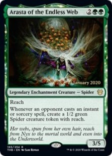 Arasta of the Endless Web - Theros Beyond Death Prerelease Promo