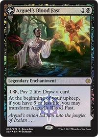 Arguel's Blood Fast / Temple of Aclazotz - Alt Art Promo