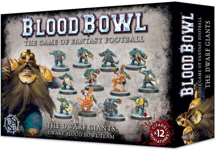 The Dwarf Giants Blood Bowl Team