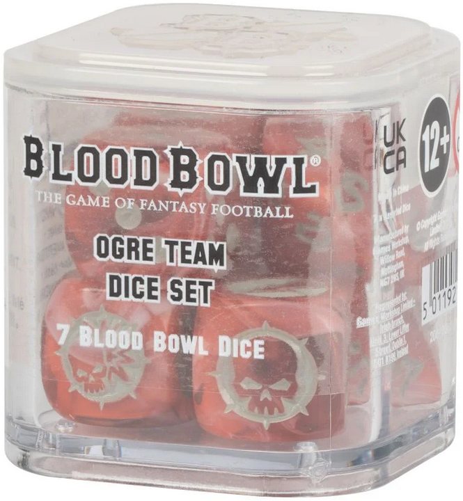 Blood Bowl Ogre Team Dice Set Blood Bowl Ogre Team Dice Set