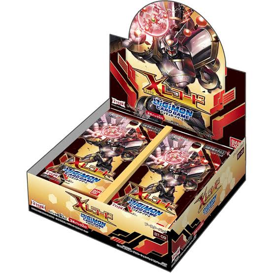 Digimon BT09 X Record Booster Display