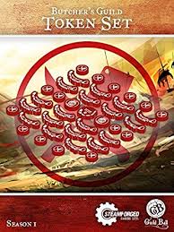 Guild Ball Butcher's Guild Token Set
