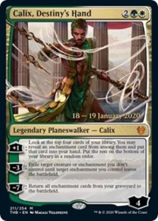 Calix, Destiny's Hand - Theros Beyond Death Prerelease Promo