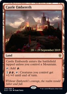 Castle Embereth - Throne of Eldraine Prerelease Promo