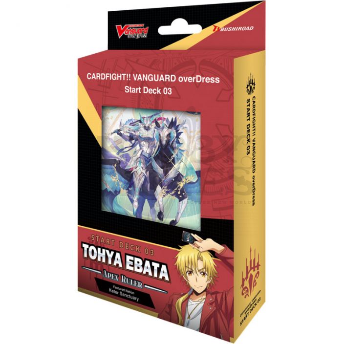 Cardfight Vanguard overDress starter Tohya Ebata, Apex Ruler Cardfight Vanguard overDress starter Tohya Ebata, Apex Ruler