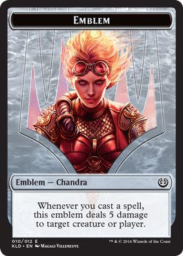 Emblem - Chandra, Torch of Defiance - Kaladesh