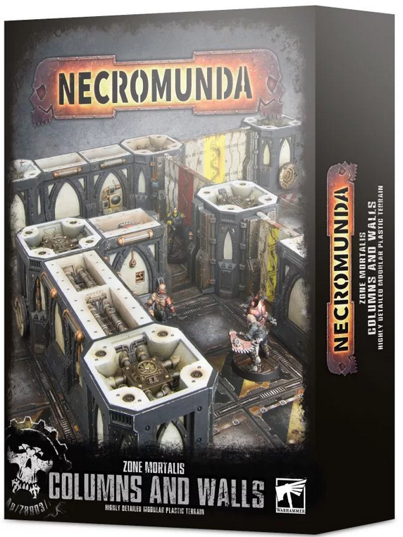 Necromunda Zone Mortalis Columns and Walls