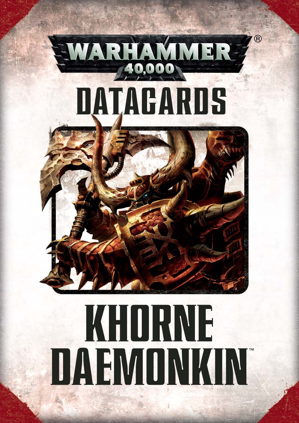 Datacards Khorne Daemonkin (7th Edition)
