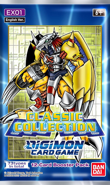 Digimon EX01 Classic Collection Booster Pack