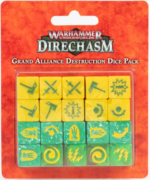 Direchasm Grand Alliance Destruction Dice Pack Direchasm Grand Alliance Destruction Dice Pack