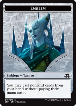 Emblem - Tamiyo, Field Researcher - Eldritch Moon