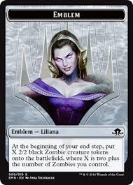 Emblem - Liliana, the Last Hope - Eldritch Moon