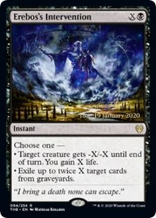 Erebos's Intervention - Theros Beyond Death Prerelease Promo