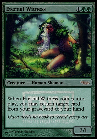 Eternal Witness - FNM Promo