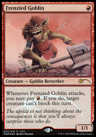 Frenzied Goblin - FNM Promo