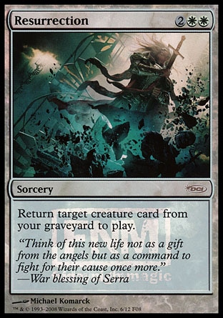 Resurrection - FNM Promo