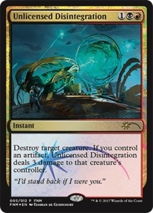 Unlicensed Disintegration - FNM Promo