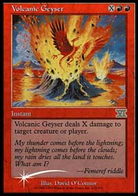 Volcanic Geyser - FNM Promo