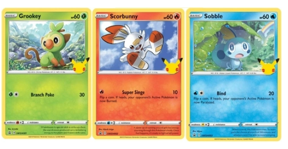 Grookey Oversized Card 25th Anniversary Partner Pack