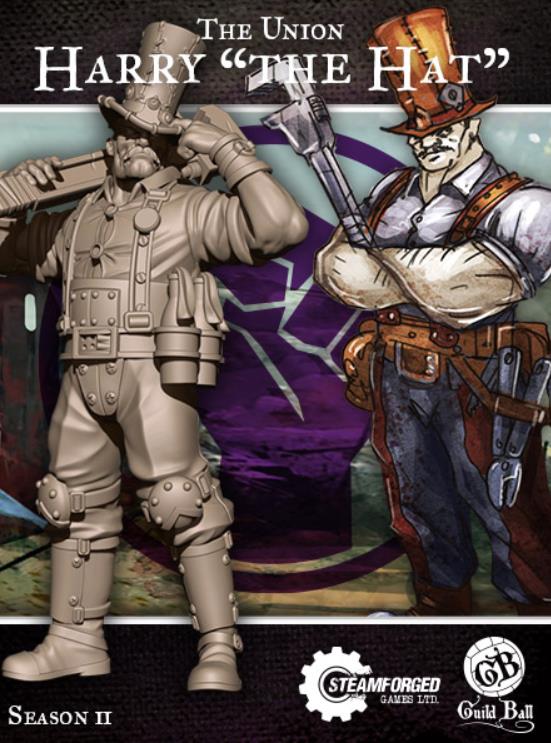 Guild Ball The Union Harry "The Hat" Hallahan