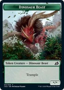 Dinosaur Beast Token Dinosaur Beast Token