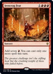 Irencrag Feat - Throne of Eldraine Prerelease Promo