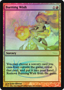 Burning Wish - Judge Foil