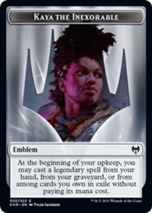 Emblem - Kaya, the Inexorable Emblem - Kaya, the Inexorable