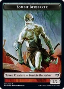 Zombie Berserker Token Zombie Berserker Token