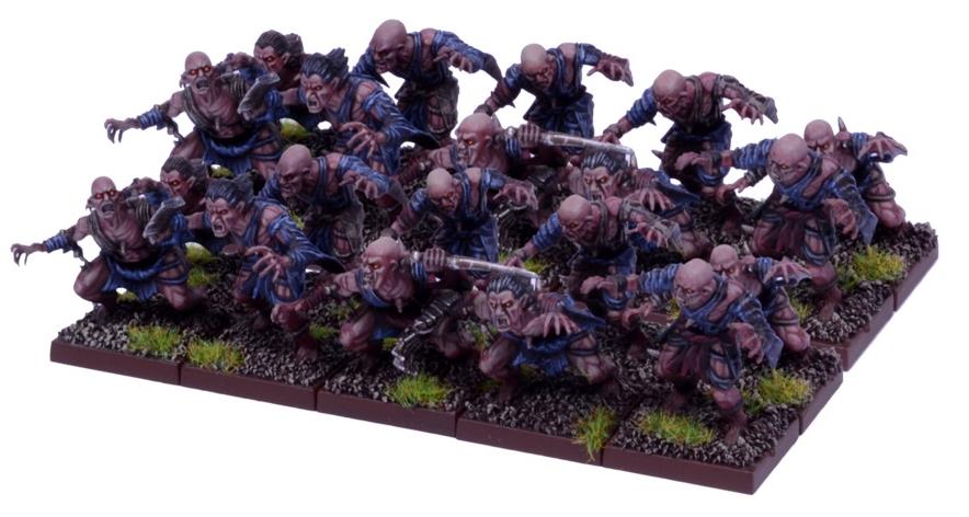 Kings of War Undead Ghoul Regiment
