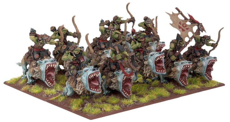 Kings of War Goblin Fleabag Sniffs Regiment
