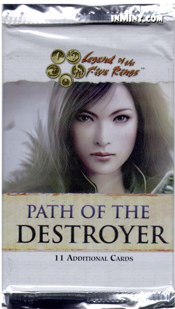 L5R CCG Path of the Destroyer Booster Pack