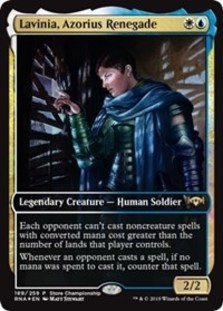Lavinia, Azorius Renegade - Game Day Promo