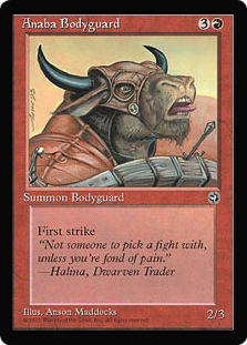 Anaba Bodyguard (Alone)