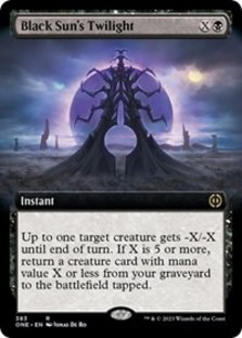 Black Sun's Twilight (Extended Art) (Foil)