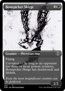 Bonepicker Skirge (Showcase) (Step-and-Compleat Foil) (Foil)