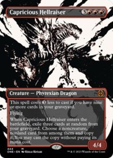 Capricious Hellraiser (Showcase) (Step-and-Compleat Foil) (Foil)