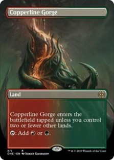 Copperline Gorge (Borderless) (Foil)