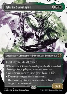 Glissa Sunslayer (Showcase) (Step-And-Complete Foil) (Foil)